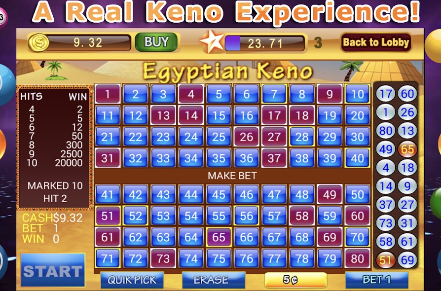lucky keno