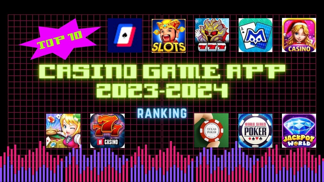 無料カジノゲームアプリおすすめランキング2023-2024