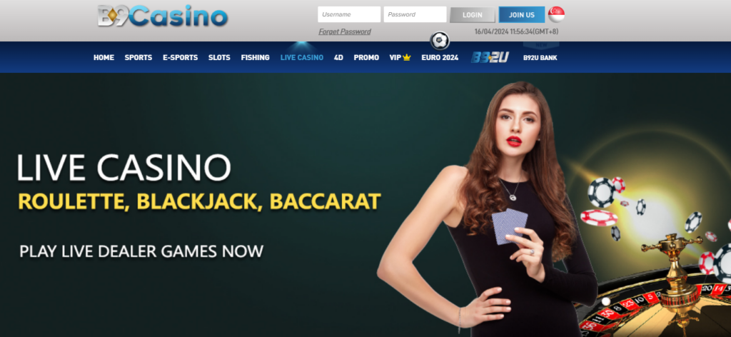 B9casinoトップページ