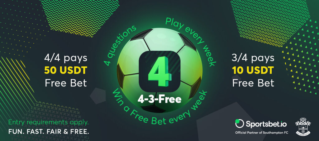 4 – 3フリー