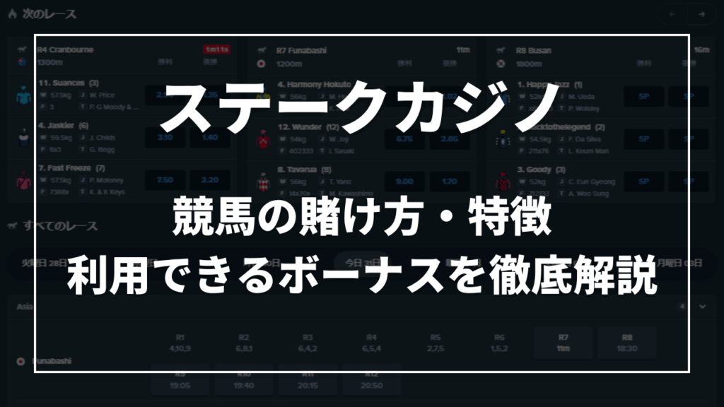 ステークカジノ 競馬 サムネイル