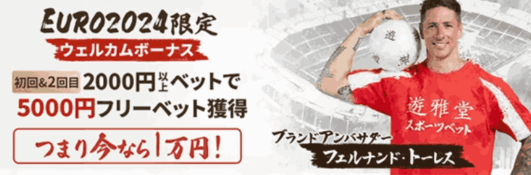 遊雅堂 ユーロ2024 バナー